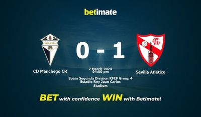 CD Manchego CR vs Sevilla Atletico Prognóstico, Odds e Dicas de Apostas 03/02/2024