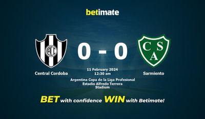 Central Cordoba x Sarmiento Prognóstico, Odds e Dicas de Apostas 11/02/2024