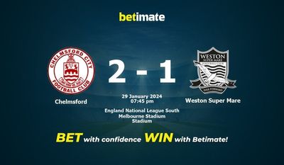 Chelmsford vs Weston Super Mare Prognóstico, Odds e Dicas de Apostas 29/01/2024