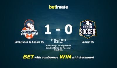 Cimarrones de Sonora FC vs Cancun FC Prognóstico, Odds e Dicas de Apostas 03/11/2024