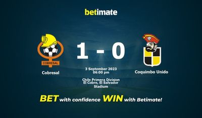 Cobresal vs Coquimbo Unido Prognóstico, Odds e Dicas de Apostas 09/03/2023
