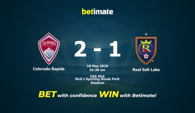 Palpite, probabilidades e dicas de apostas para Colorado Rapids x Real Salt Lake - 18/05/2025