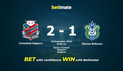 Consadole Sapporo vs Shonan Bellmare Prognóstico, Odds e Dicas de Apostas 16/09/2023