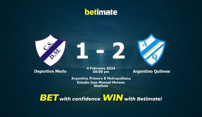 Deportivo Merlo x Argentino Quilmes Prognóstico, Odds e Dicas de Apostas 02/04/2024