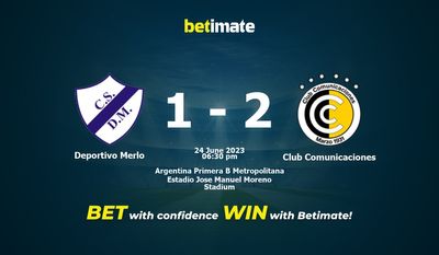 Prognóstico, Odds e Dicas de Apostas Deportivo Merlo x Club Comunicaciones 24/06/2023
