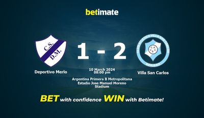 Deportivo Merlo x Villa San Carlos Prognóstico, Odds e Dicas de Apostas 03/10/2024