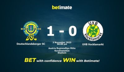 Deutschlandsberger SC vs UVB Vocklamarkt Prognóstico, Odds e Dicas de Apostas 11/03/2023