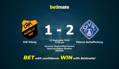 DJK Vilzing vs Viktoria Aschaffenburg Prognóstico, Odds e Dicas de Apostas 23/09/2023