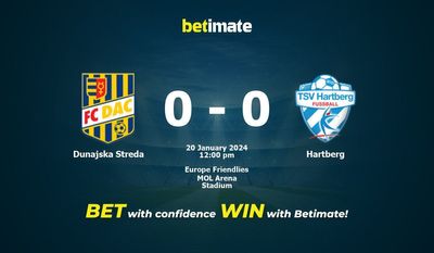 Dunajska Streda x Hartberg Prognóstico, Odds e Dicas de Apostas 20/01/2024