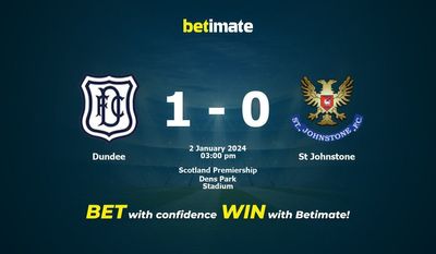 Dundee vs St Johnstone Prognóstico, Odds e Dicas de Apostas 01/02/2024