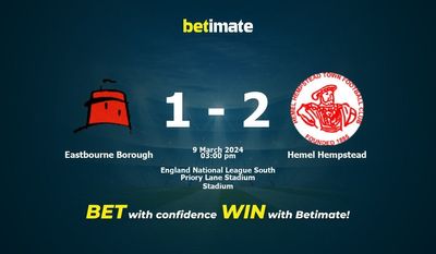 Eastbourne Borough vs Hemel Hempstead Prognóstico, Odds e Dicas de Apostas 03/09/2024