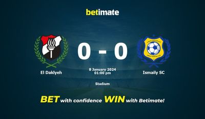 El Daklyeh vs Ismaily SC Prognóstico, Odds e Dicas de Apostas 01/08/2024
