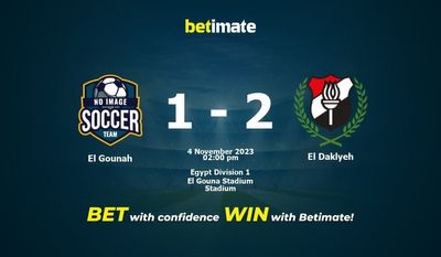 El Gounah vs El Daklyeh Prognóstico, Odds e Dicas de Apostas 11/04/2023