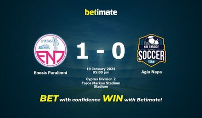 Enosis Paralimni vs Ayia Napa Prognóstico, Odds e Dicas de Apostas 19/01/2024