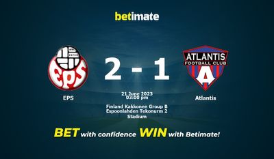 Prognóstico, Odds e Dicas de Apostas EPS vs Atlantis 21/06/2023