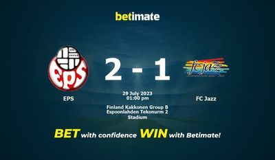 Prognóstico EPS vs FC Jazz, Odds e Dicas de Apostas 29/07/2023