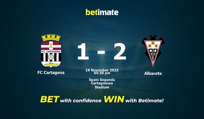 FC Cartagena x Albacete Prognóstico, Odds e Dicas de Apostas 19/11/2023