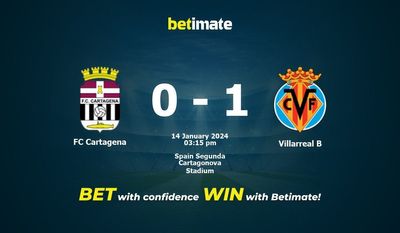 FC Cartagena x Villarreal B Prognóstico, Odds e Dicas de Apostas 14/01/2024