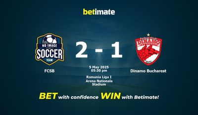 Palpite, odds e dicas de apostas para FCSB x Dínamo de Bucareste 05/05/2025