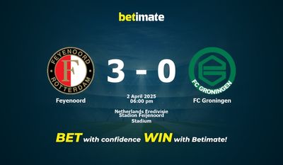 Feyenoord vs FC Groningen Prognóstico, Odds e Dicas de Apostas 04/02/2025