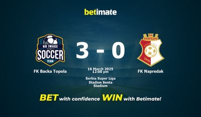 FK Backa Topola vs FK Napredak Prognóstico, Odds e Dicas de Apostas 16/03/2025