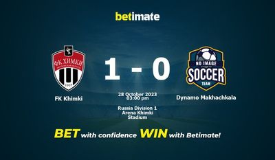 FK Khimki vs Dynamo Makhachkala Prognóstico, Odds e Dicas de Apostas 28/10/2023