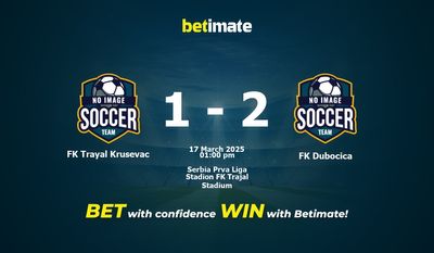 FK Trayal Krusevac vs FK Dubocica Prognóstico, Odds e Dicas de Apostas 17/03/2025