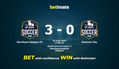 Gimcheon Sangmu FC vs Cheonan City Prognóstico, Odds e Dicas de Apostas 24/06/2023