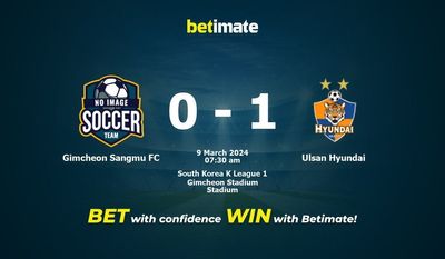 Gimcheon Sangmu FC vs Ulsan Hyundai Prognóstico, Odds e Dicas de Apostas 03/09/2024