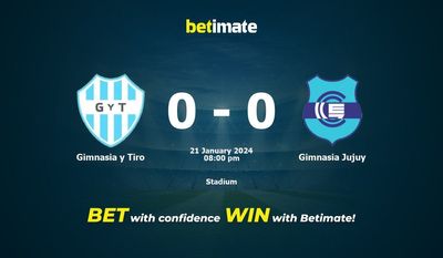 Gimnasia y Tiro vs Gimnasia Jujuy Prognóstico, Odds e Dicas de Apostas 21/01/2024