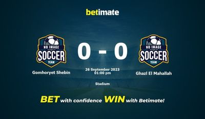 Gomhoryet Shebin vs Ghazl El Mahallah Prognóstico, Odds e Dicas de Apostas 26/09/2023