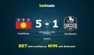 Guadalupe vs Sint Maarten Prognóstico, Odds e Dicas de Apostas 09/10/2023