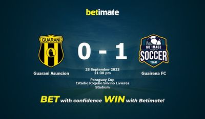Guarani Asuncion vs Guairena FC Prognóstico, Odds e Dicas de Apostas 28/09/2023