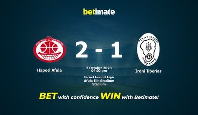 Hapoel Afula vs Ironi Tiberias Prognóstico, Odds e Dicas de Apostas 10/02/2023