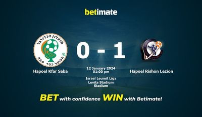 Hapoel Kfar Saba vs Hapoel Rishon Lezion Prognóstico, Odds e Dicas de Apostas 01/12/2024