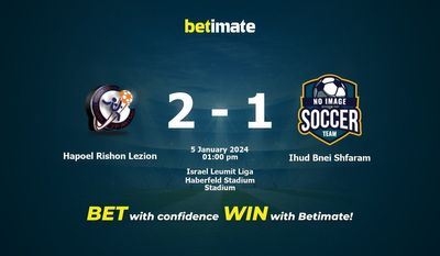 Hapoel Rishon Lezion vs Ihud Bnei Shfaram Prognóstico, Odds e Dicas de Apostas 01/05/2024