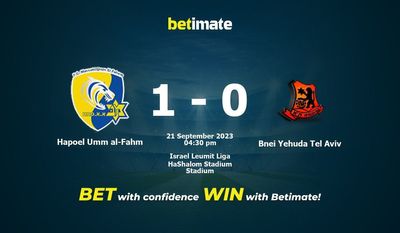 Hapoel Umm al-Fahm vs Bnei Yehuda Tel Aviv Prognóstico, Odds e Dicas de Apostas 21/09/2023
