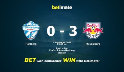 Hartberg vs FC Salzburg Prognóstico, Odds e Dicas de Apostas 11/01/2023