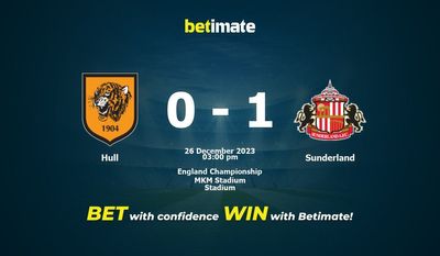 Prognóstico, Odds e Dicas de Apostas Hull x Sunderland 26/12/2023