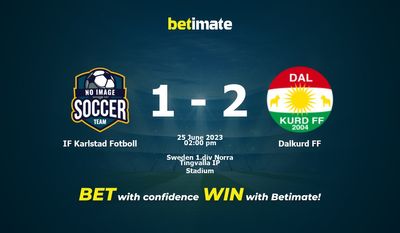Prognóstico, Odds e Dicas de Apostas IF Karlstad Fotboll vs Dalkurd FF 25/06/2023