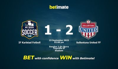 IF Karlstad Fotboll vs Sollentuna United FF Prognóstico, Odds e Dicas de Apostas 23/09/2023