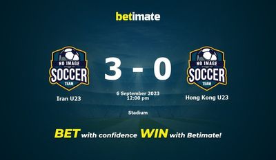 Irã U23 vs Hong Kong U23 Prognóstico, Odds e Dicas de Apostas 09/06/2023