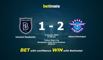 Istanbul Basaksehir vs Adana Demirspor Prognóstico, Odds e Dicas de Apostas 01/06/2024