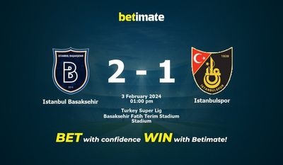 Istanbul Basaksehir vs Istanbulspor Prognóstico, Odds e Dicas de Apostas 02/03/2024