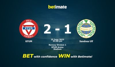 Prognóstico, Odds e Dicas de Apostas KFUM vs Sandnes Ulf 25/06/2023
