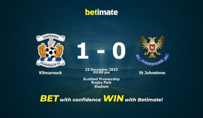 Kilmarnock x St Johnstone Prognóstico, Odds e Dicas de Apostas 23/12/2023