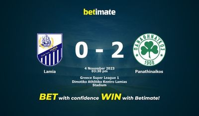 Lamia x Panathinaikos Prognóstico, Odds e Dicas de Apostas 11/04/2023