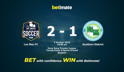 Lee Man FC x Southern District Prognósticos, Odds e Dicas de Apostas 10/07/2023