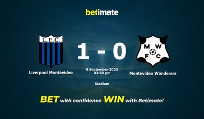 Liverpool Montevideo x Montevideo Wanderers Prognóstico, Odds e Dicas de Apostas 09/09/2023