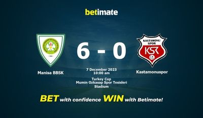 Manisa BBSK vs Kastamonuspor Prognóstico, Odds e Dicas de Apostas 12/07/2023